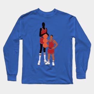 Manute Bol and Muggsy Bogues Long Sleeve T-Shirt